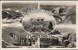 Cornwall Postcard - Greetings From Land's End    RS4471