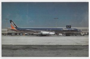 Wien Air Alaska Airlines Cargo Routes DC-8-63CF Aircraft On Ground Postcard