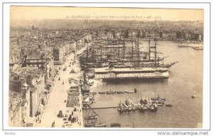 Le Vieux Port Et Le Quai Du Port, Marseille (Bouches-du-Rhône), France, 1900...