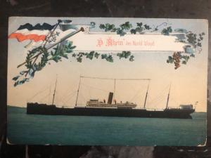 Mint Germany Picture Postcard PPC D Rhein Nordd Lloyd Cargo Ship