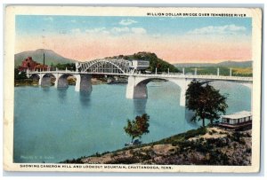 1919 Cameron Hill Lookout Mountain Exterior View Chattanooga Tennessee Postcard