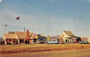 SANTA CLAUS, AZ Arizona  CHRISTMAS TREE INN~Gas Station Roadside Chrome Postcard