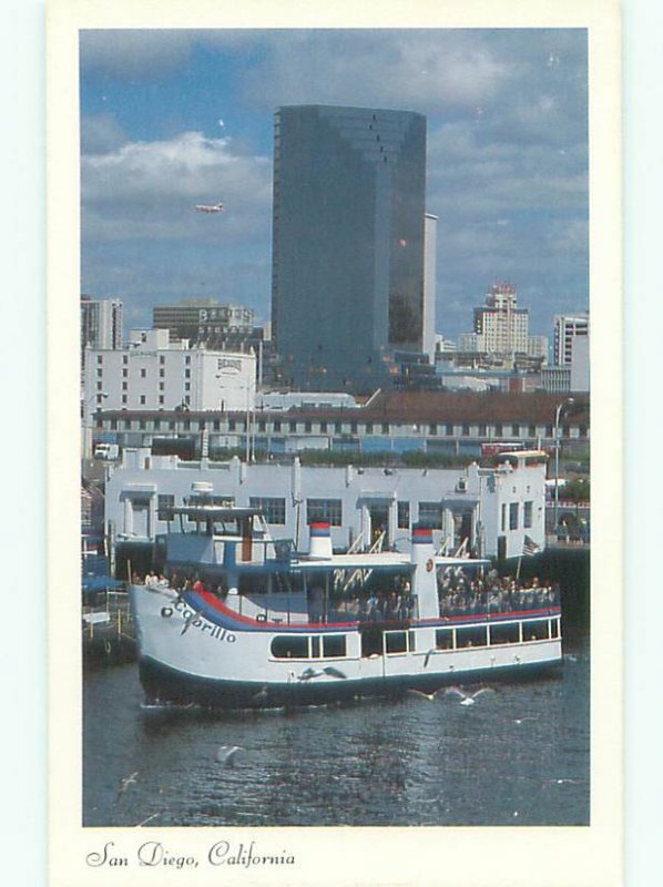 1980's BOAT SCENE San Diego California CA AF4669