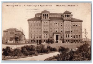 1915 Machinery Hall LC Smith College Science School Syracuse University Postcard