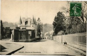 CPA GACÉ - Route de Chambois (195802)