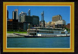 TN General Jackson Paddle Wheel Ship Boat Nashville Tennessee Postcard