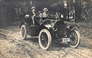 License Plate  #41997 Ohio 1911 Automobile RPC Postcard