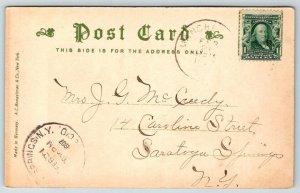 Roaring Branch  Bennington  Vermont   Postcard  1907