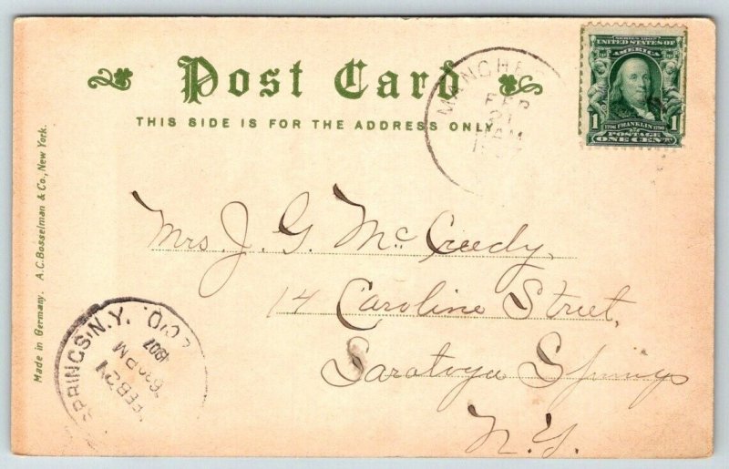 Roaring Branch  Bennington  Vermont   Postcard  1907