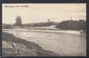 Worcestershire Postcard - Worcester From The Weir   RS20868