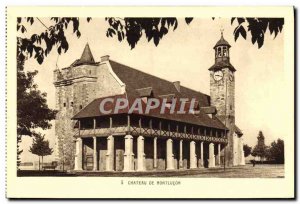 Old Postcard Chateau De Montlucon