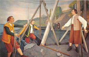 BG33880 basilica wax museum ste anne de beaupre canada postcard