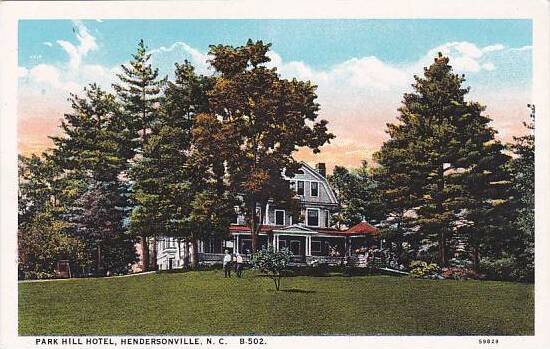 North Carolina Hendersonville Park Hill Hotel