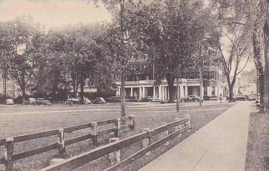 New Hampshire Hanover Senior Fence And Hanover Inn Dartmouth College Albertype