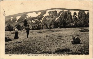 CPA GÉRARDMER Le HOHNECK couvert de Neige (402460)