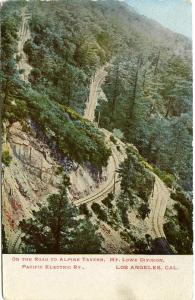 Pacific Electric Railway Mt Lowe Los Angeles CA UDB