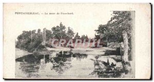 Fontainebleau Old Postcard The mother Franchard