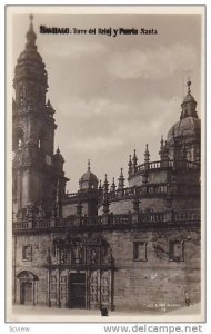 RP, Torre Del Reloj Y Puerta Santa, Santiago (Galicia), Spain, 1920-1940s