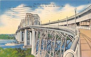 Louisiana New Orleans The Huey P. Long Bridge