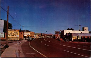 Postcard Street Scene in Springerville, Arizona Heart of the White Mountains