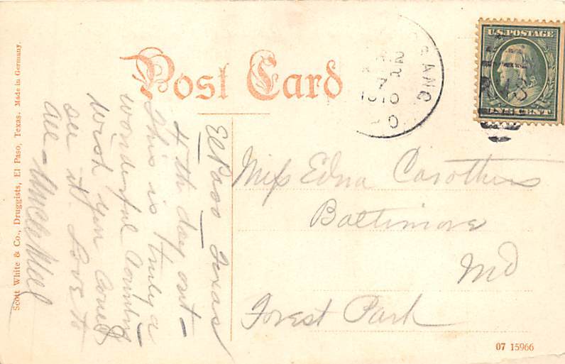 Business District Bird S Eye View El Paso Texas Tx Topics