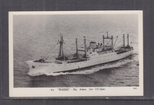 GREAT BRITAIN,  MS VELAZQUEZ  MACANDREW LINE, c1955 ppc., unused.