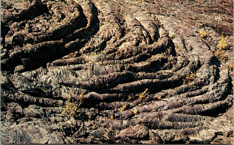 Christmas Candy Folds Craters Moon National Monument Idaho ID Postcard VTG UNP 