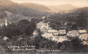 Townsend Vermont Looking North from Alumni Mount Real Photo Postcard AA74717