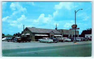 SYLACAUGA, AL ~ Roadside OLD HICKORY RESTAURANT c1950s Talladega County Postcard