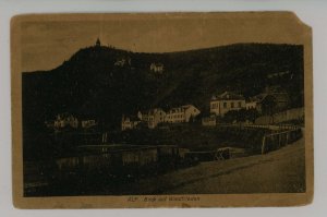 Germany - Waldfrieden. Village View  (corner missing)