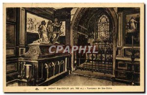 Old Postcard Mont Sainte Odile Tomb of Saint Odile