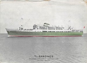 M.V. Sandnes, Sandnes Steamship Company LTD View image 