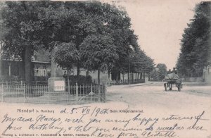 Niendorf Beim Hamburg Antique German 1904 Postcard