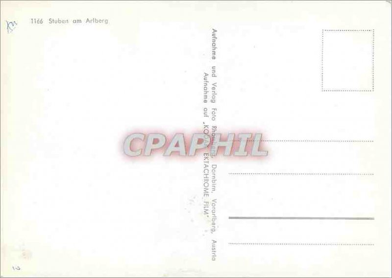 Modern Postcard Stuben am Arlberg