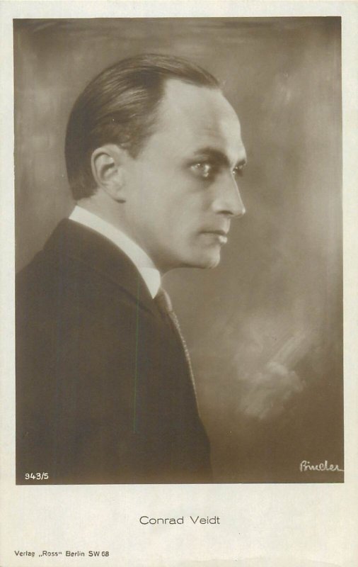 Postcard Actors/Actress Conrad Veidt 