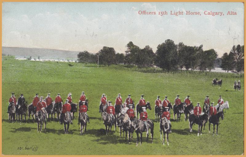 Calgary, Alberta - Officers 15th Light Horse