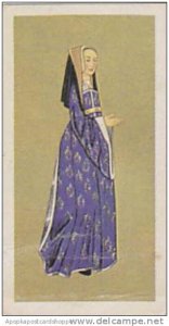 Brooke Bond Vintage Trade Card British Costume 1967 No 8 Lady's Day Dres...