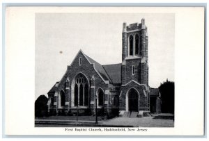 c1950's First Baptist Church Haddonfield New Jersey NJ Vintage Postcard
