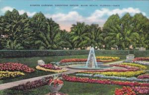 Florida Miami Beach Sunken Gardens Firestone Estate