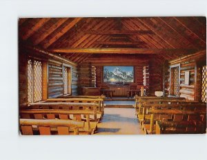 M-199431 Interior View Chapel of Transfiguration Moose Wyoming USA