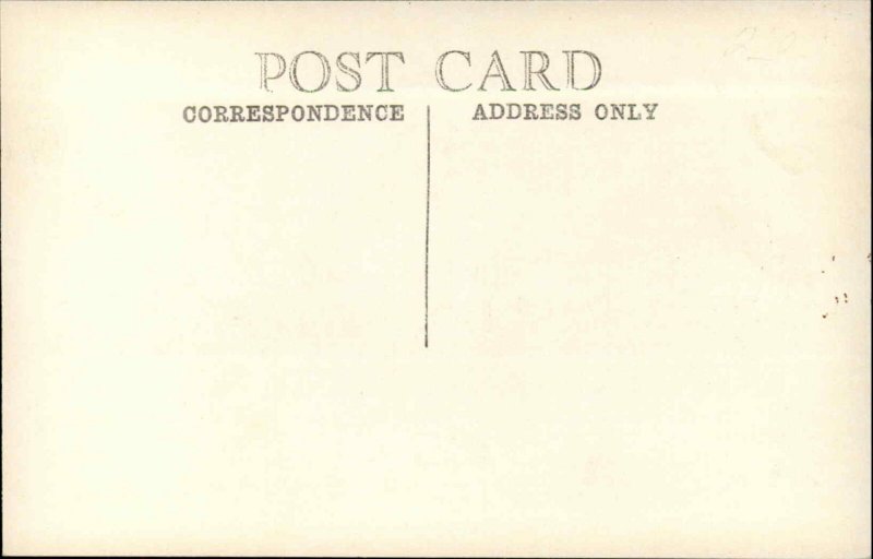 Pensacola Florida FL Post Office Real Photo Vintage Postcard