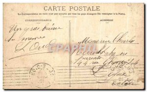 Old Postcard A Kiss From Lyon