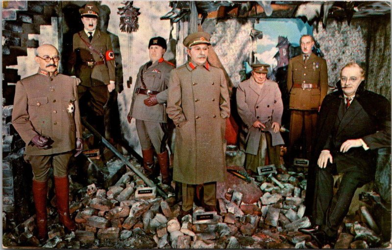 Florida St Petersburg Beach London Wax Museum World War II Leaders