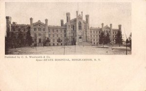 Binghamton New York State Hospital Vintage Postcard AA110656