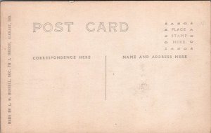 RPPC Postcard Billy Sunday + Family Mount Hood Winona Lake IN