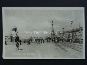 Lancashire BLACKPOOL from the South - Old Postcard by Regent Fine Art Co. 5019 