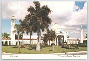Freeport Grand Bahama Island~El Casino~White-Gold Eastern Design~Continental PC