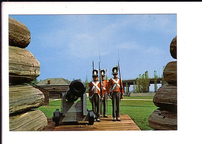 Soldiers, Cannon, Old Fort York, Toronto, Ontario