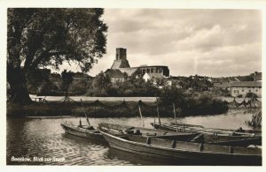 Germany Beeskow Blick Zur Stadt Vintage RPPC 03.86