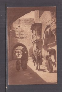 PALESTINE, ISRAEL, JERUSALEM, STREET, c1910 ppc., unused.